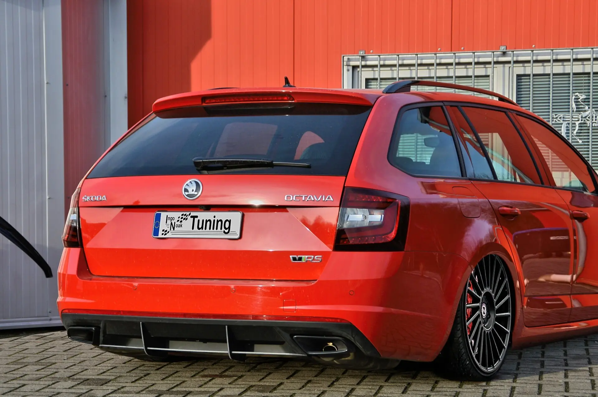 Ingo Noak Heckansatz aus ABS für Skoda Octavia RS 5E ab Bj.2016-