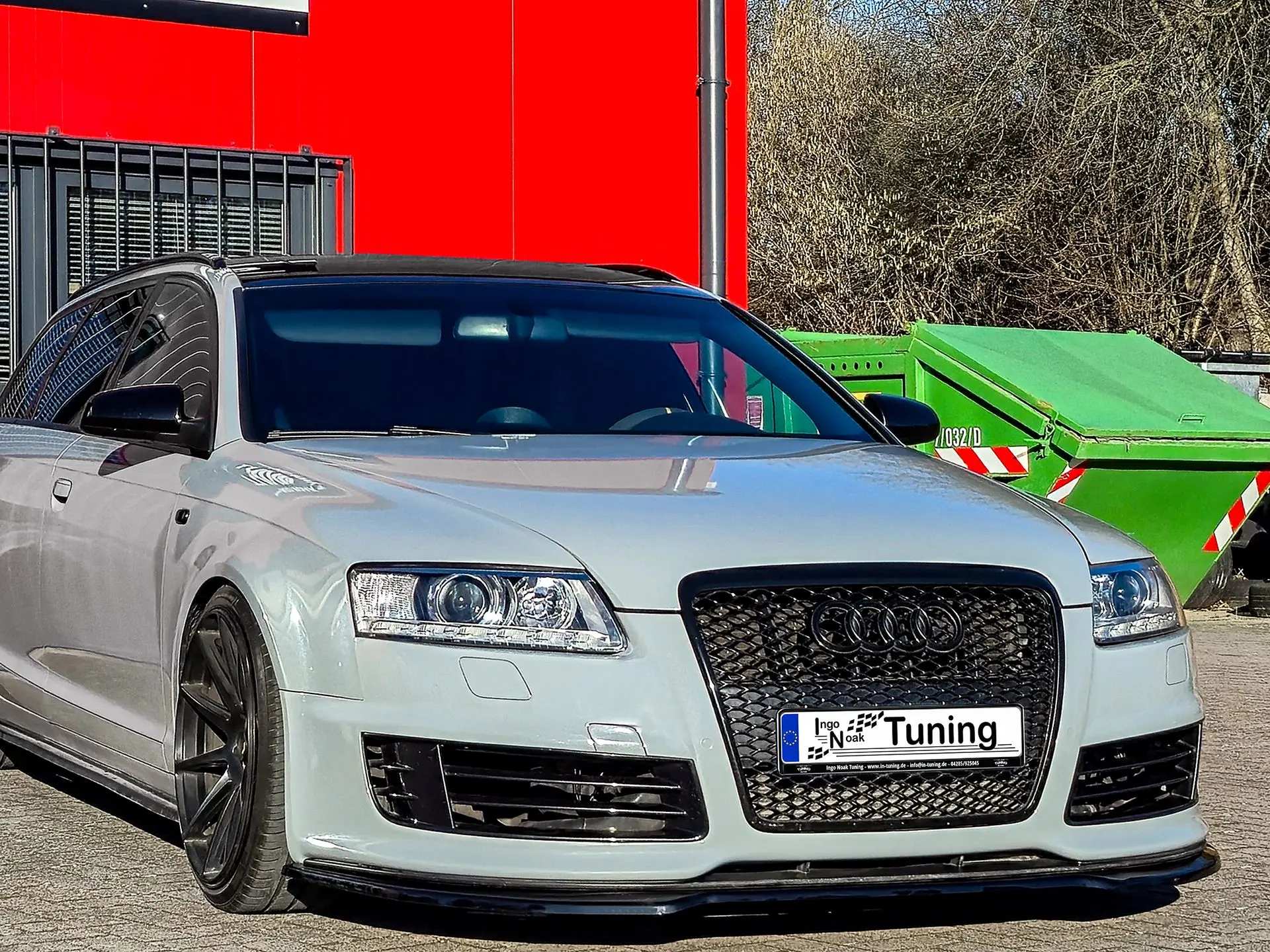 Ingo Noak Cup Frontspoilerlippe für Audi RS6 4F C6