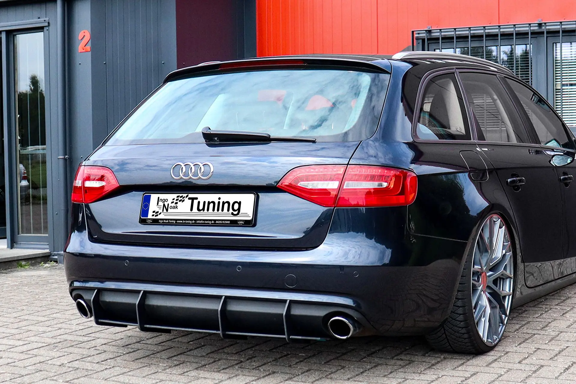 Ingo Noak Heckansatz für Audi A4 B8 Avant Facelift ohne S-Line