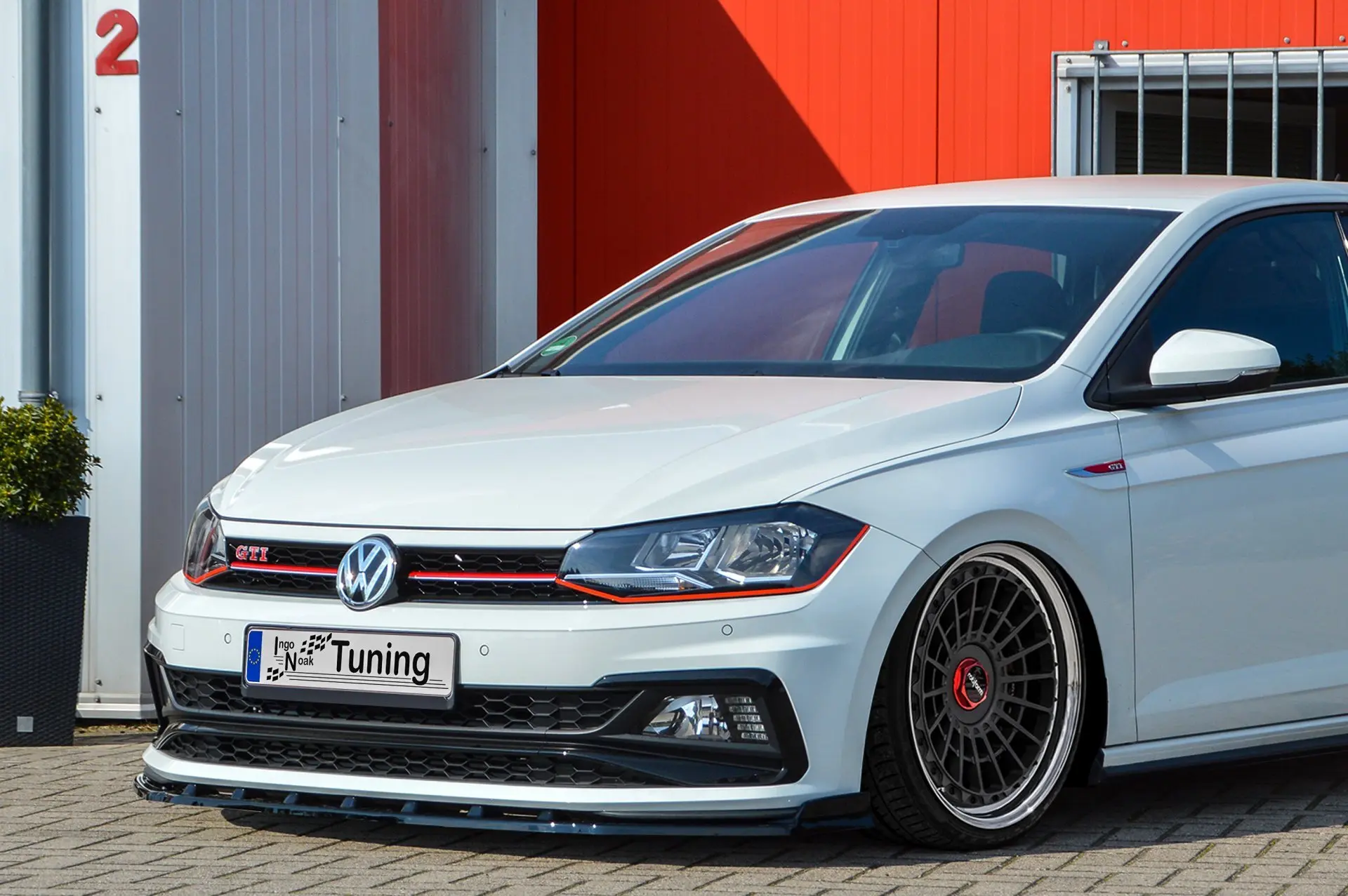 Ingo Noak Cup Frontspoilerlippe für VW Polo 6 GTI 2G (AW)