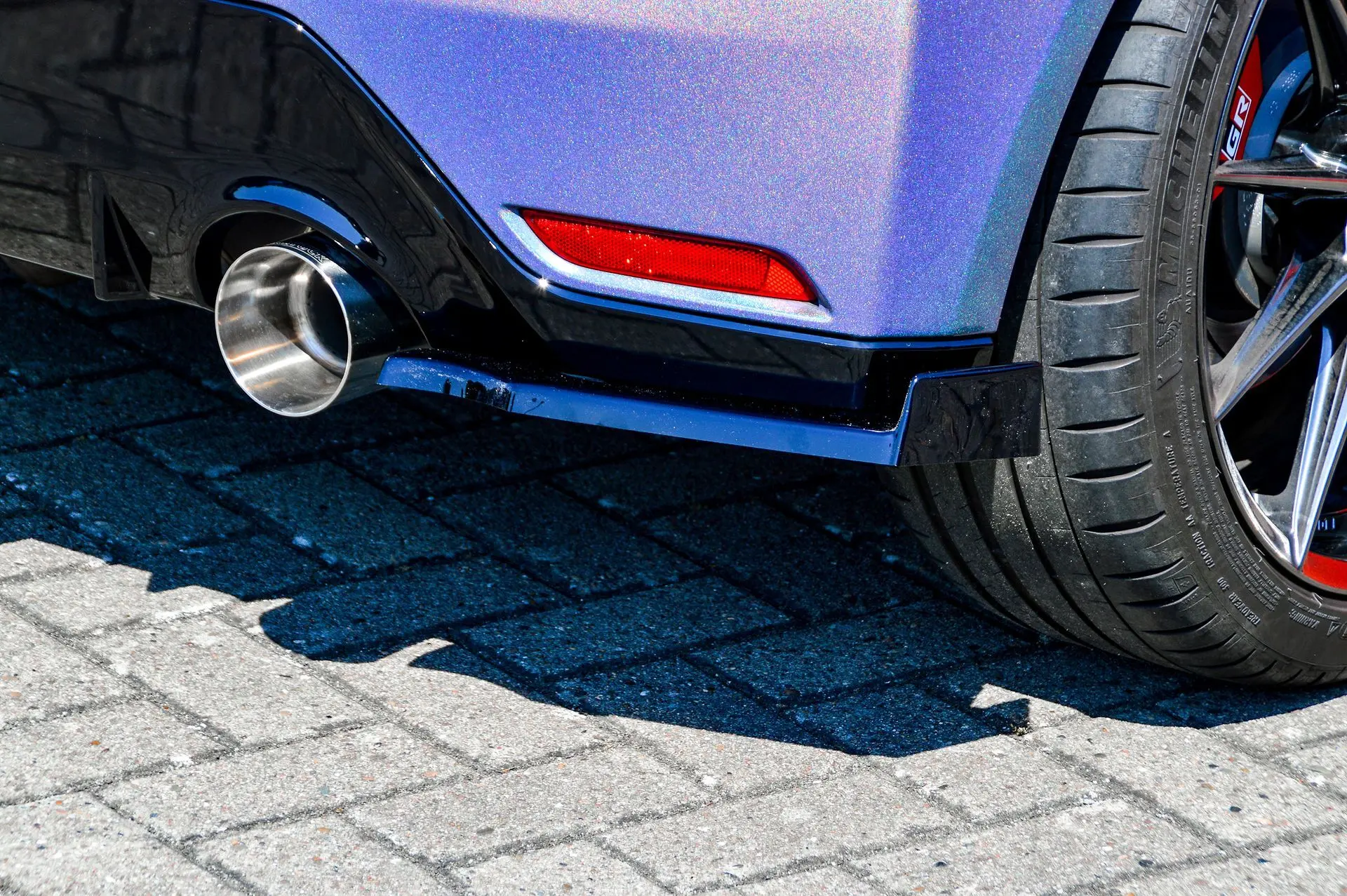 Ingo Noak Heckansatz Seitenteile mit Wing für Toyota Yaris GR