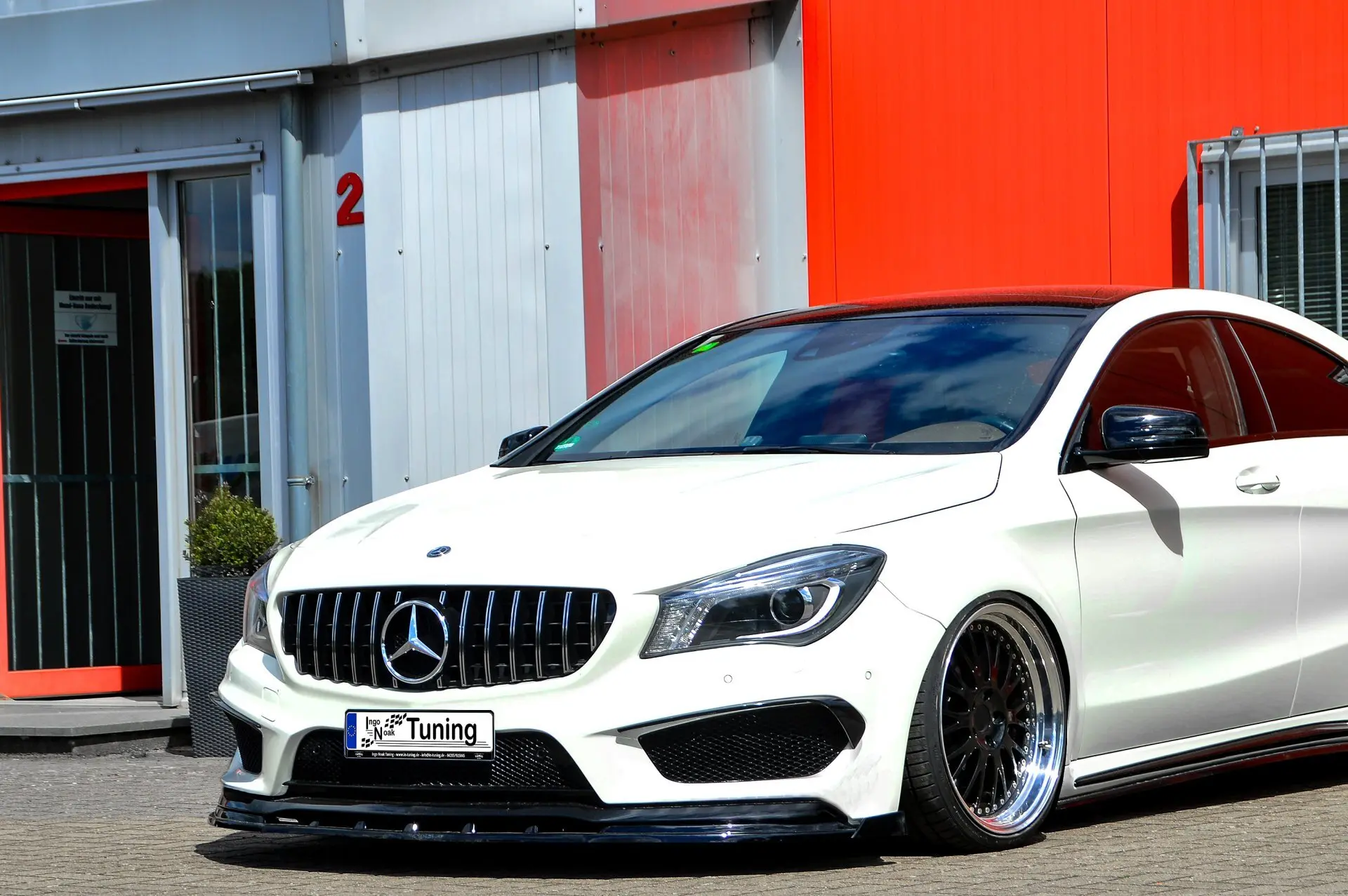 Ingo Noak Cuplippe Spoilerlippe ABS Mercedes CLA AMG-Line C117 ABE