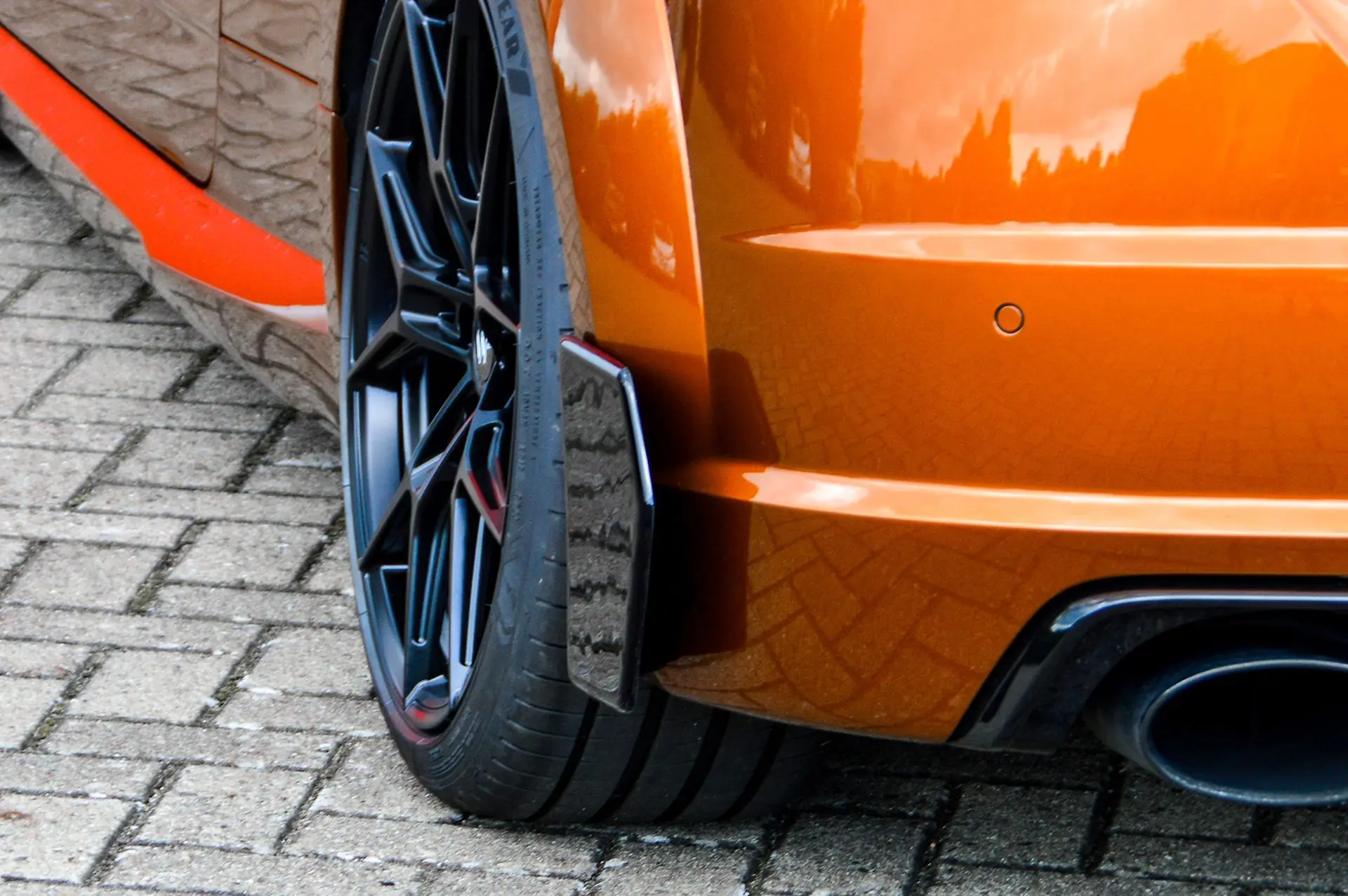 Ingo Noak Hintere Seiten Flaps Flicks Satz aus ABS Kunststoff für Audi TT TTS TTRS 8S