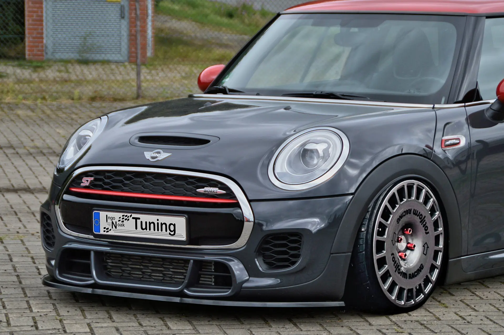 Ingo Noak CUP Frontspoilerlippe für Mini Cooper JCW F55 F56 ab Bj. 2014-