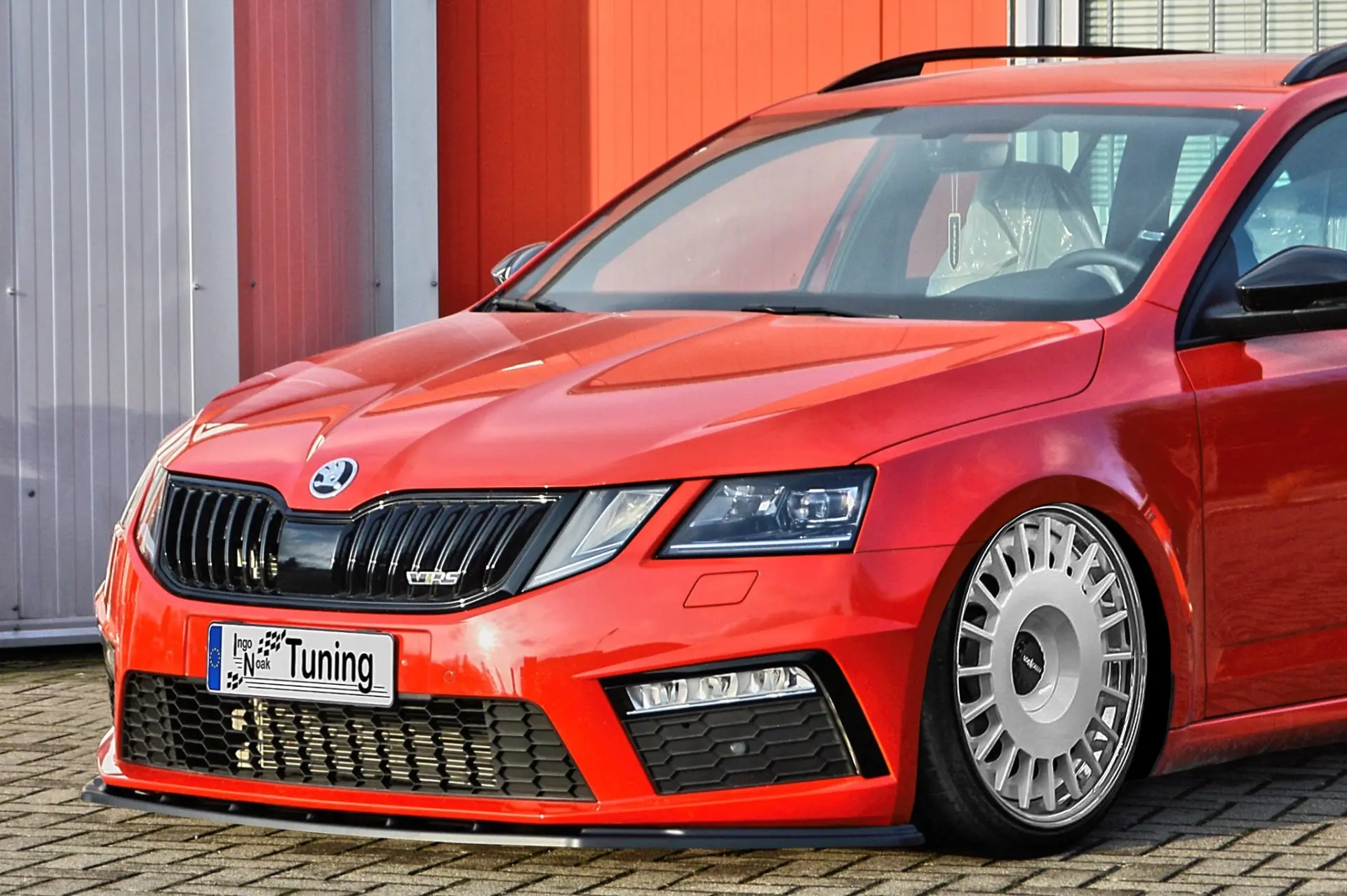 Ingo Noak Cup Frontspoilerlippe für Skoda Octavia RS 5E