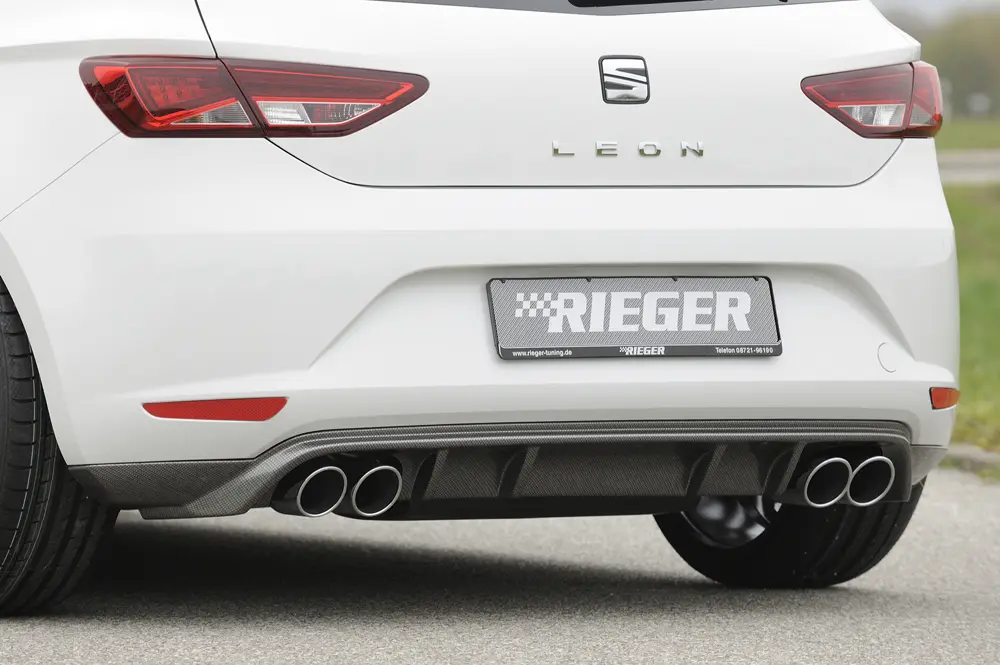 Rieger Heckschürzenansatz für Seat Leon 5F