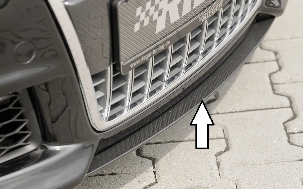 Rieger Spoilerschwert für Audi A4 B6