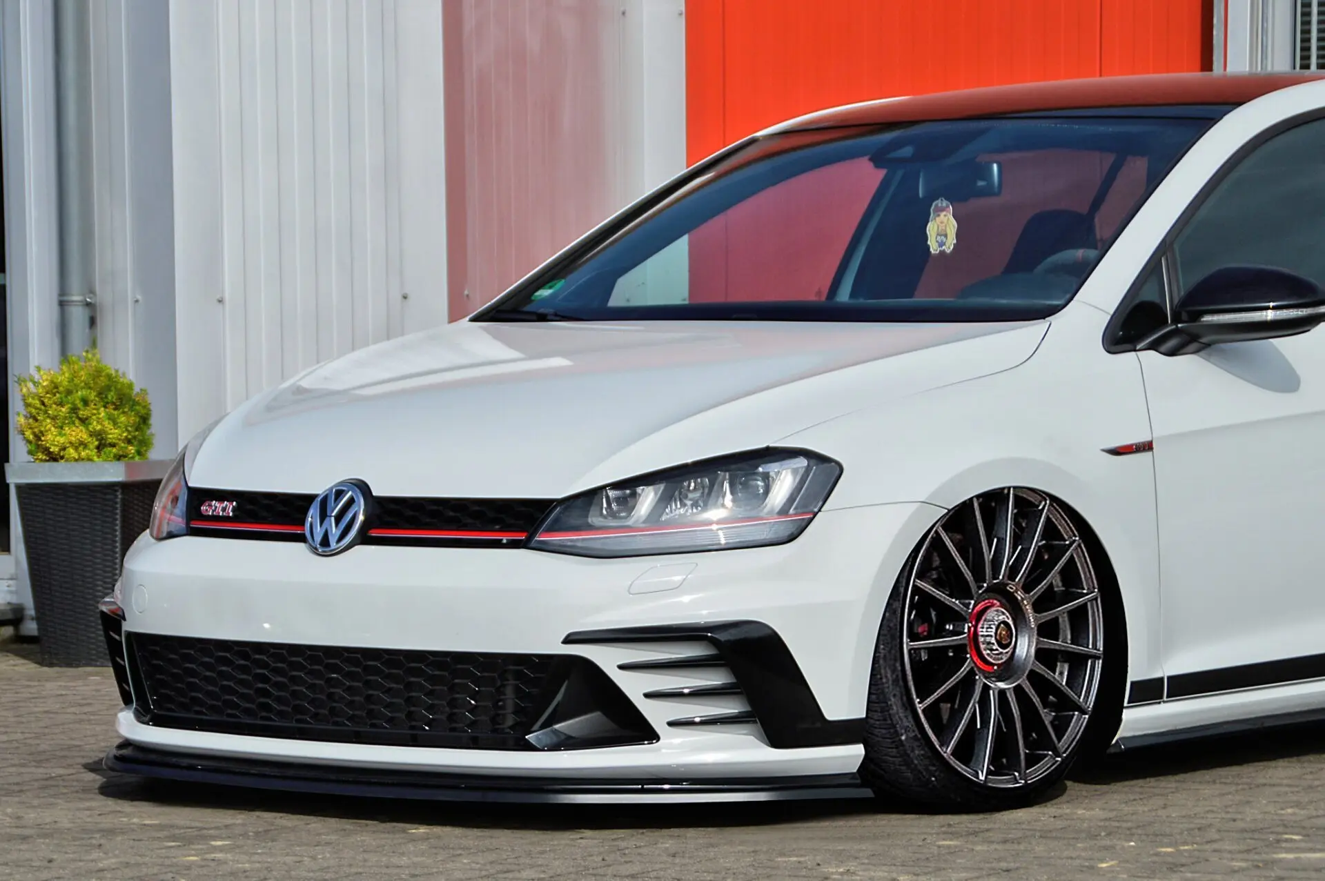 Ingo Noak Spoilerschwert Frontspoiler für VW Golf 7 GTI Clubsport