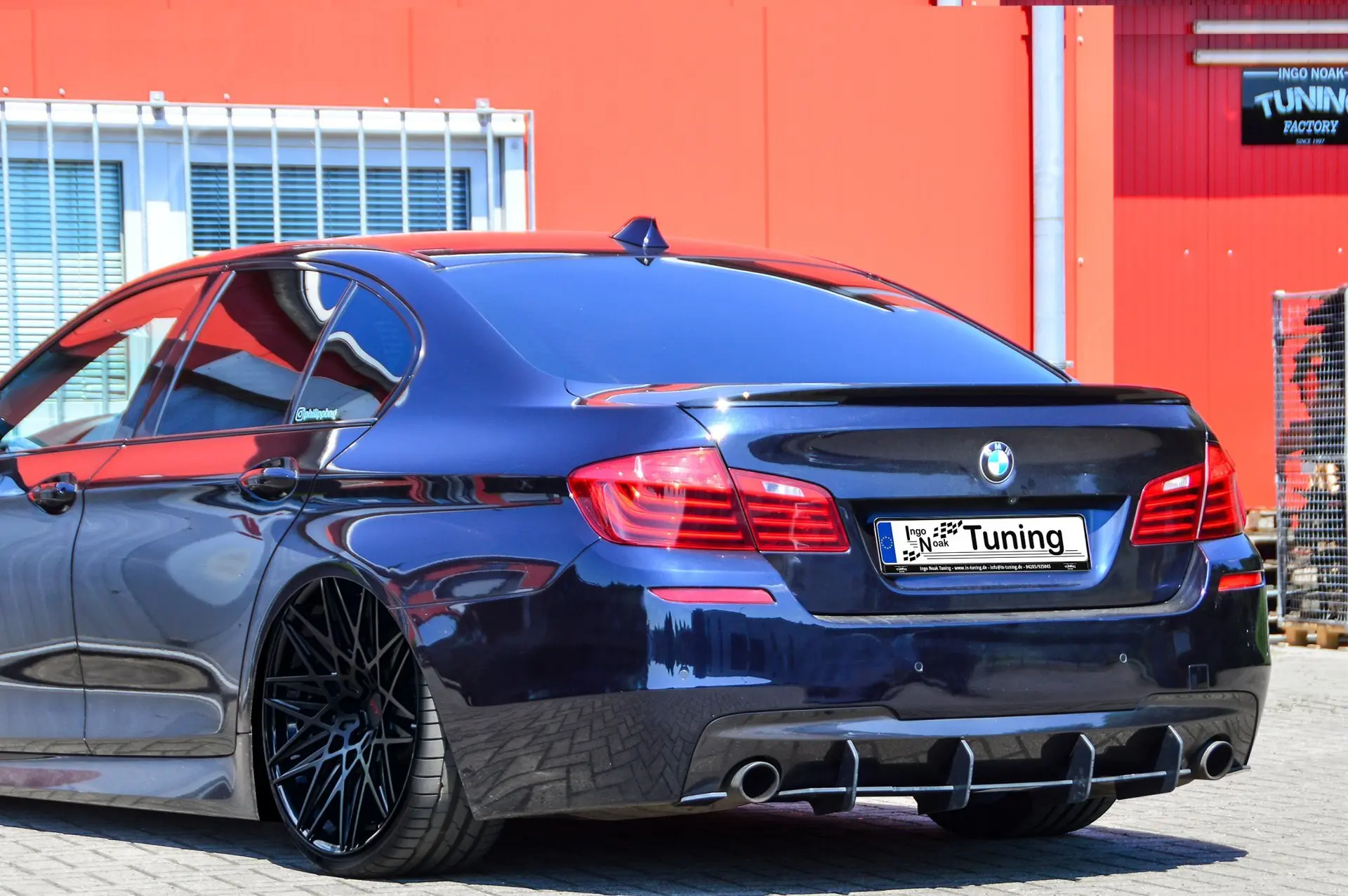 Ingo Noak Gefräster Heckansatz für BMW 5er F10/F11 535i+535d mit M-Paket