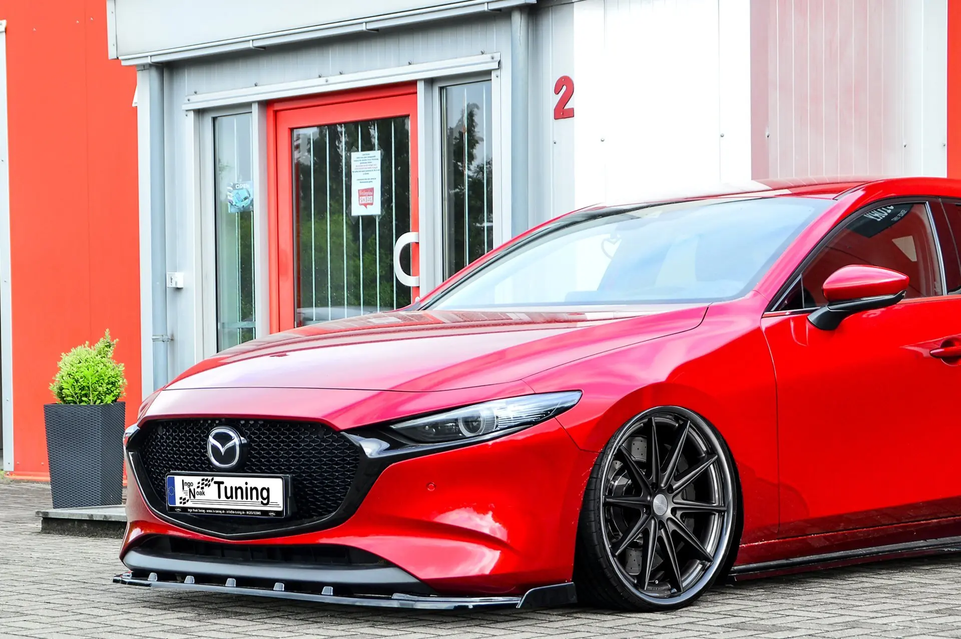 Ingo Noak Cuplippe mit WING für Mazda 3 BP ab Bj.2018-