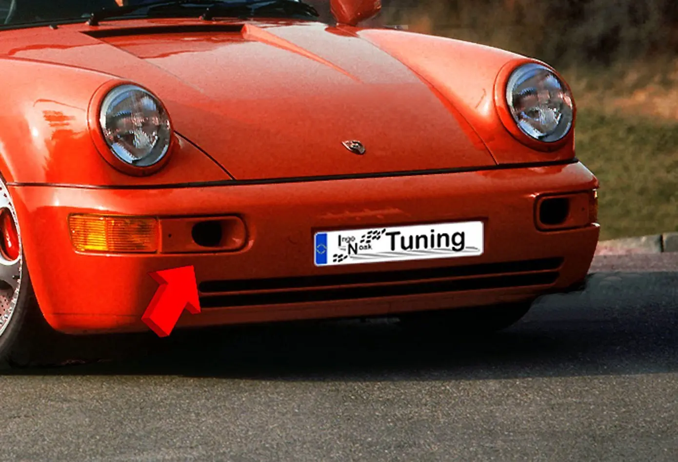 Ingo Noak RSR Lufteinlässe zur Bremsenbelüftung für Porsche 911 964