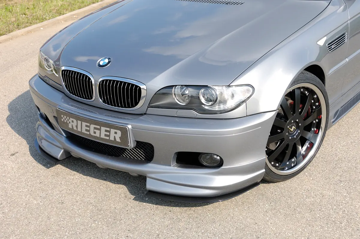 Rieger Spoilerlippe für BMW 3er E46