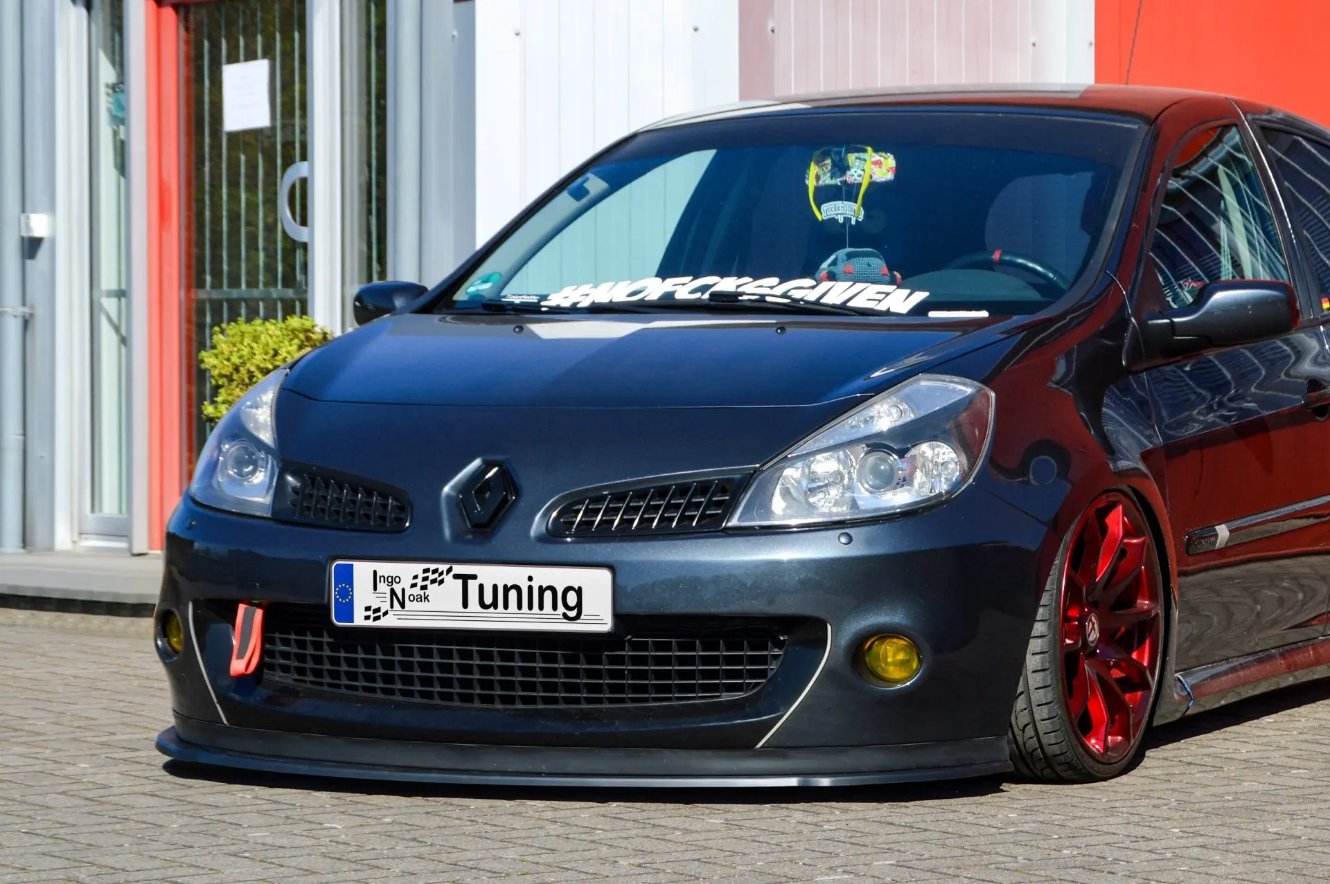 Ingo Noak Cuplippe Spoilerschwert ABS für Renault Clio 3 Phase1 RS